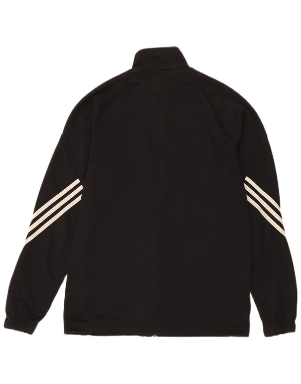 Giacca da allenamento Adidas Climalite da uomo, media, in poliestere nero