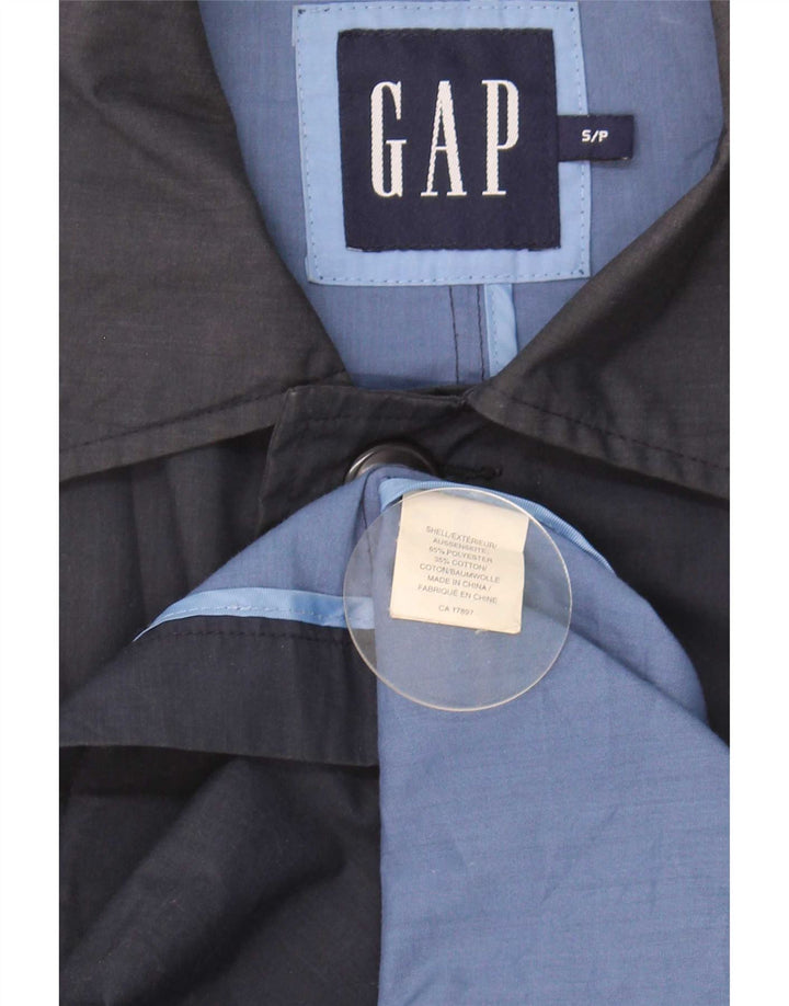 Cappotto da uomo Gap UK 36 Small Blu Navy Poliestere