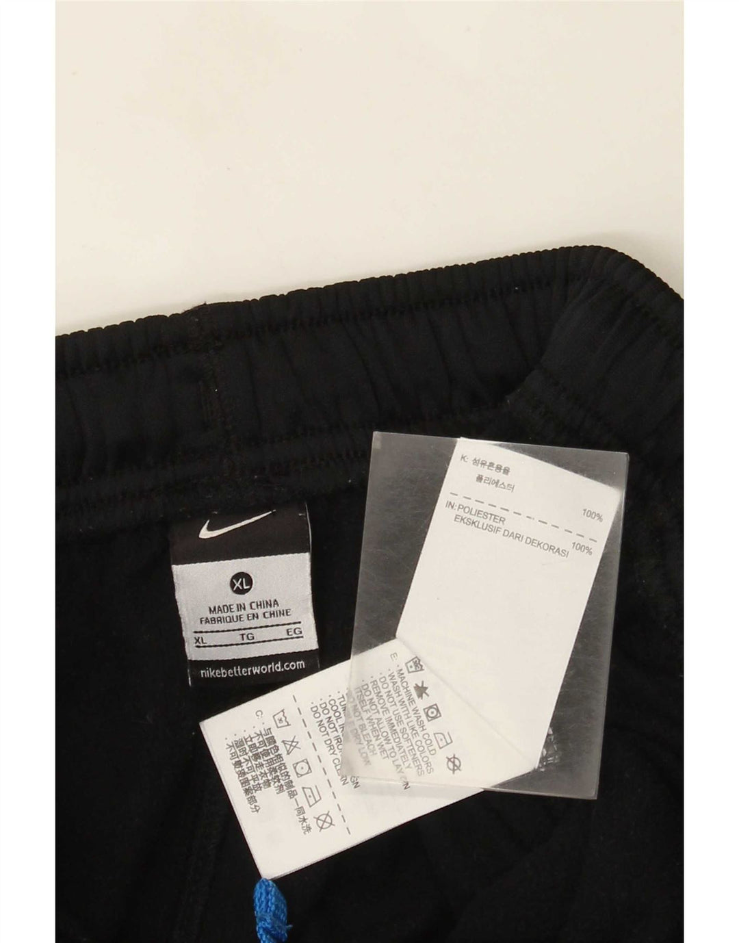 Pantaloni della tuta Nike Therma-Fit da donna XL poliestere nero