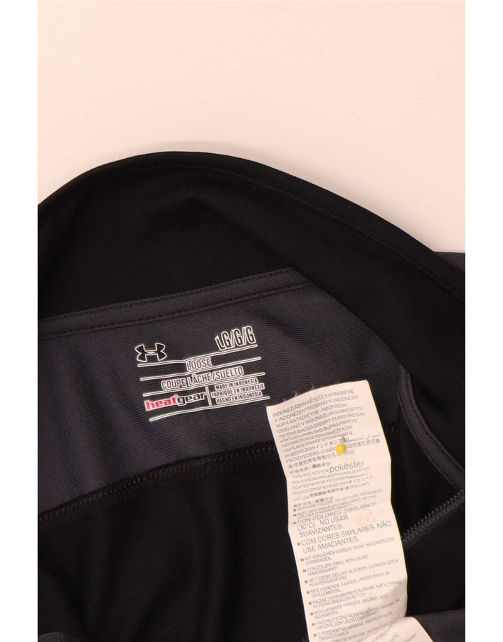 Giacca da tuta da uomo Under Armour Heat Gear, grande, colore nero
