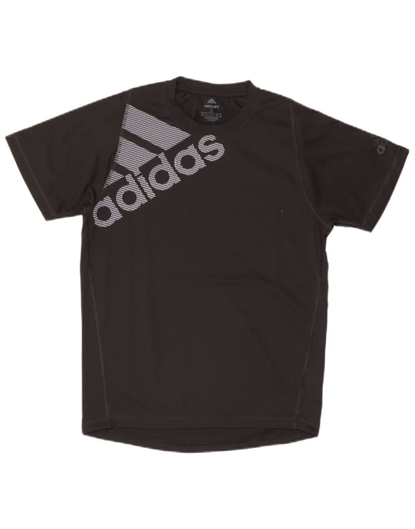 Adidas Mens Aeroready Graphic T-Shirt Top Small Black Polyester