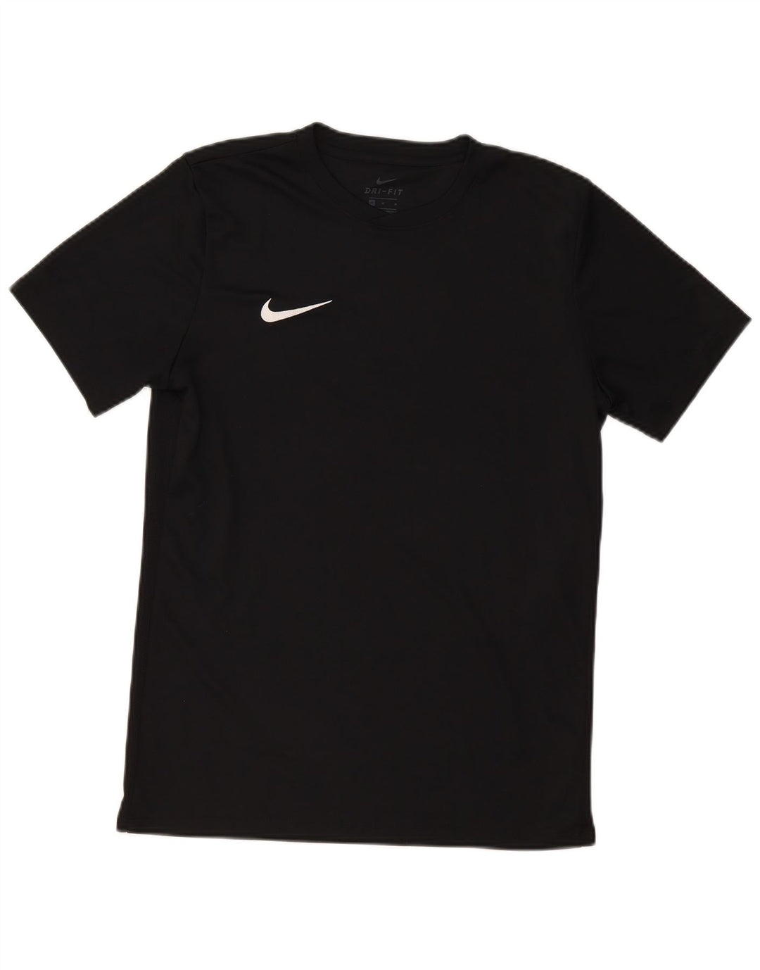 T-shirt NIKE da uomo Dri Fit Top medio nero in poliestere
