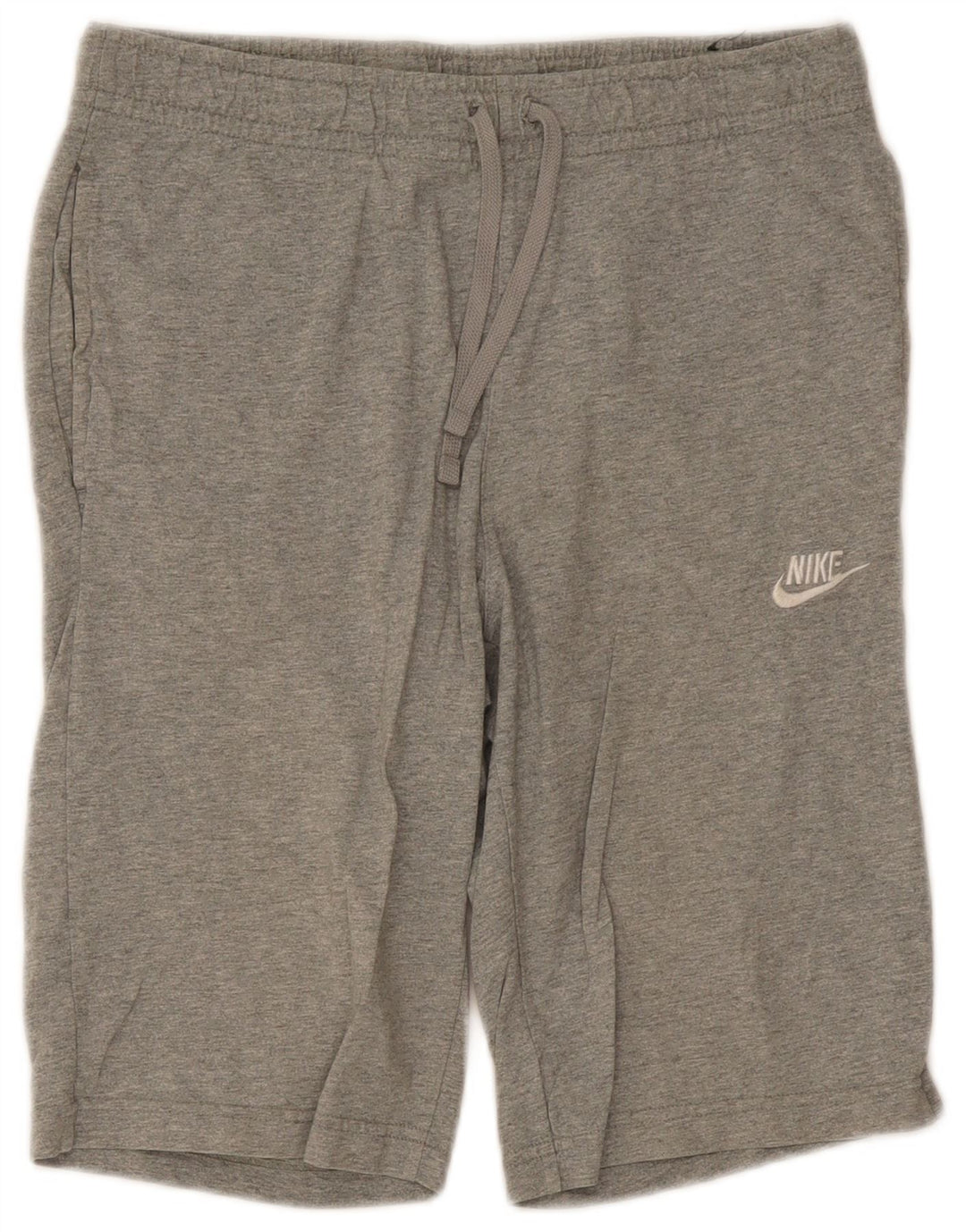Pantaloncini sportivi Nike Bermuda da uomo in cotone grigio medio