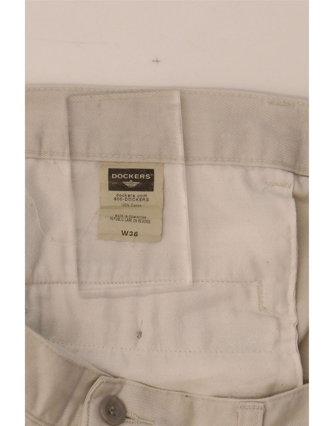 DOCKERS Mens Pegged Chino Shorts W36 Large  Grey Cotton Vintage Dockers and Second-Hand Dockers from Messina Hembry 