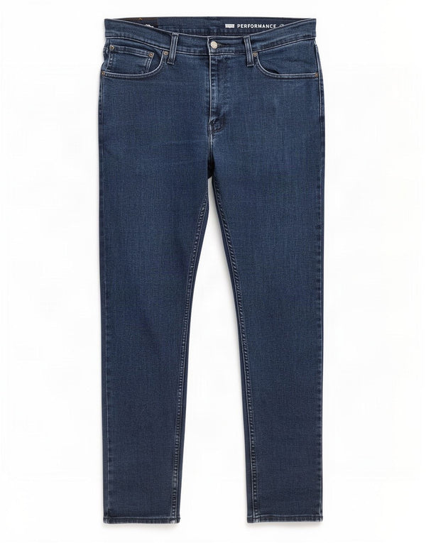 Jeans Levi's Uomo 512 Slim Tapered W34 L32 Cotone Blu