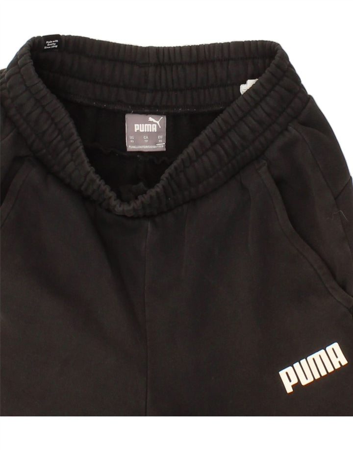 PUMA Mens Graphic Tracksuit Trousers XS  Black Cotton Vintage Puma and Second-Hand Puma from Messina Hembry 
