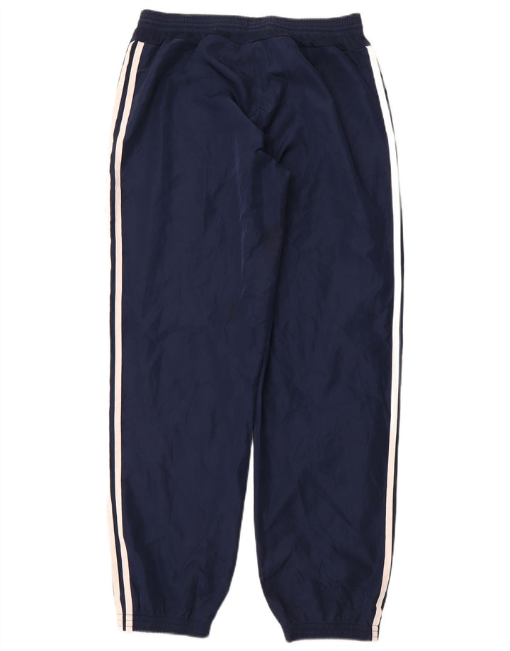 Pantaloni da tuta da donna ADIDAS Joggers medi sportivi in poliestere blu navy