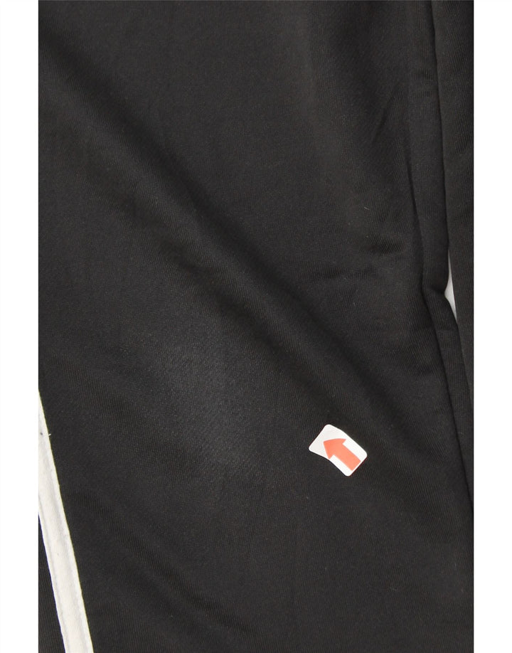 ADIDAS Womens Climalite Tracksuit Trousers UK 10 Small  Black Polyester Vintage Adidas and Second-Hand Adidas from Messina Hembry 