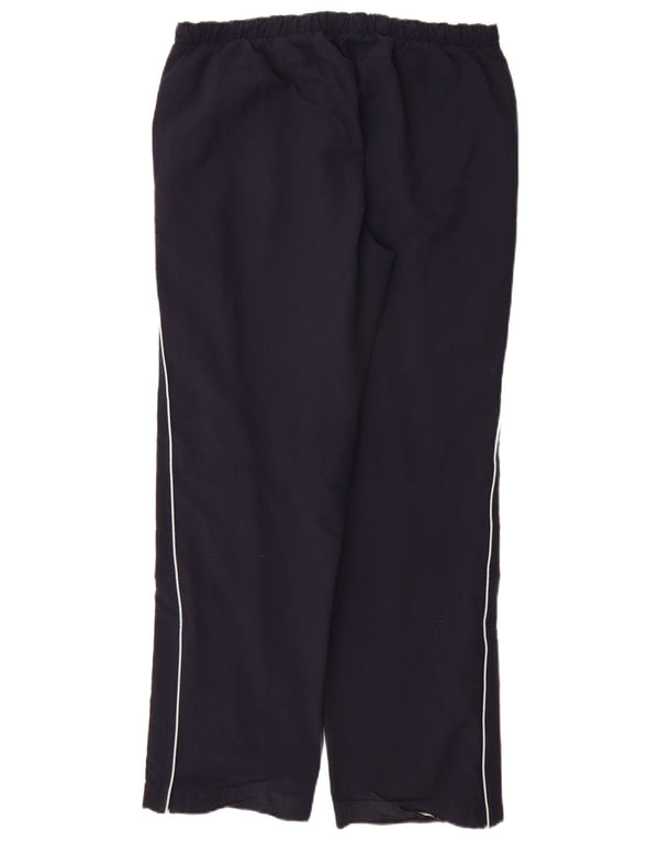 Pantaloni della tuta da donna Adidas UK 18 XL cotone blu navy