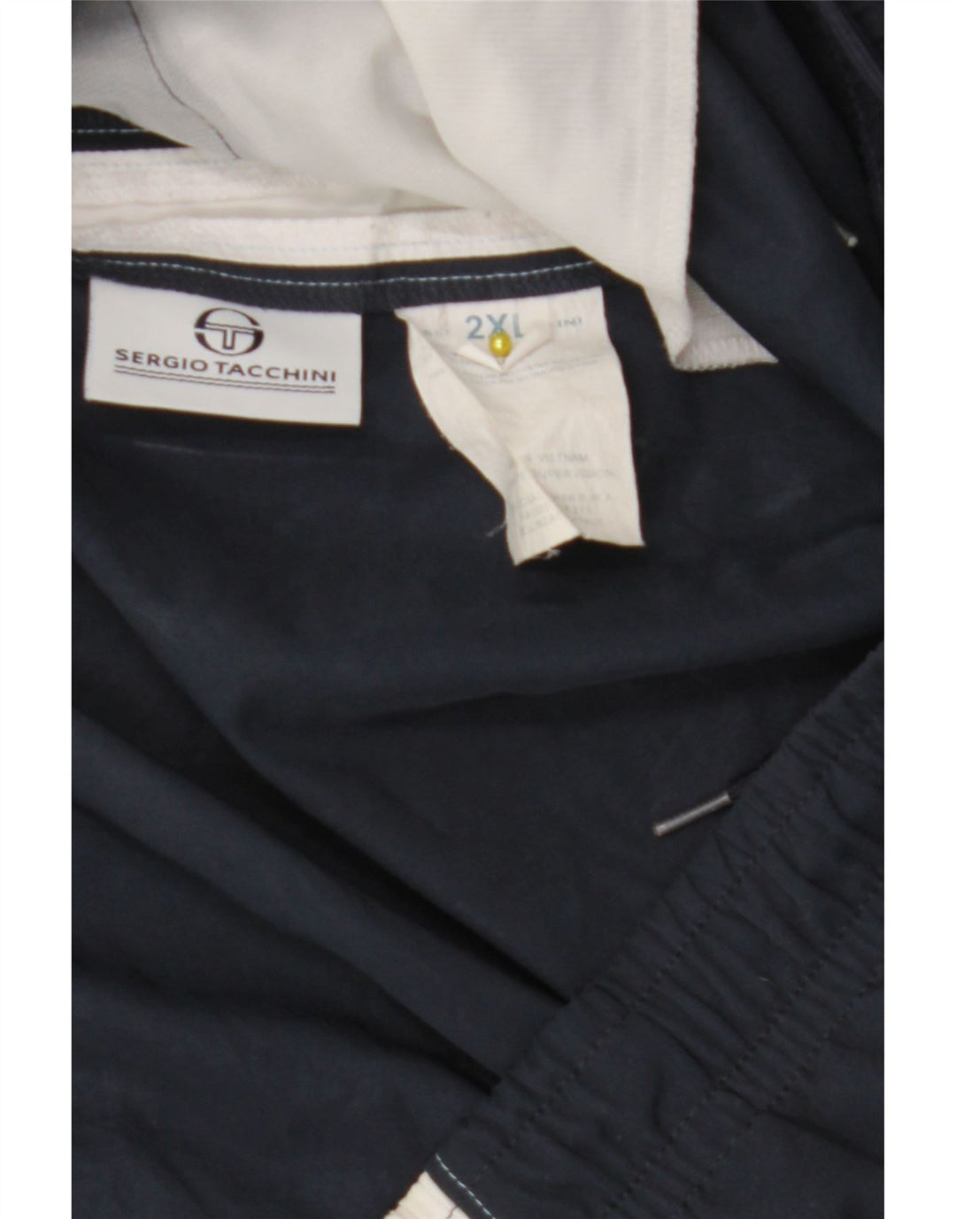 Pantaloncini sportivi da uomo Sergio Tacchini 2XL Poliestere color block blu navy