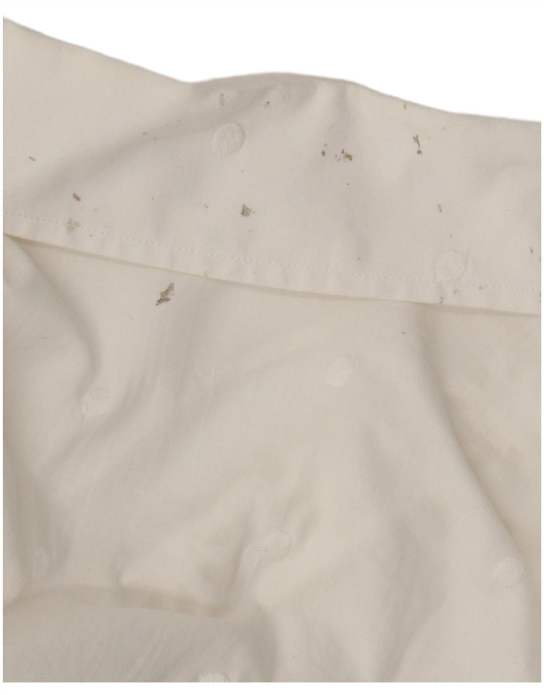 Naracamicie Camicetta a camicia senza maniche da donna UK 12 Medio Bianco