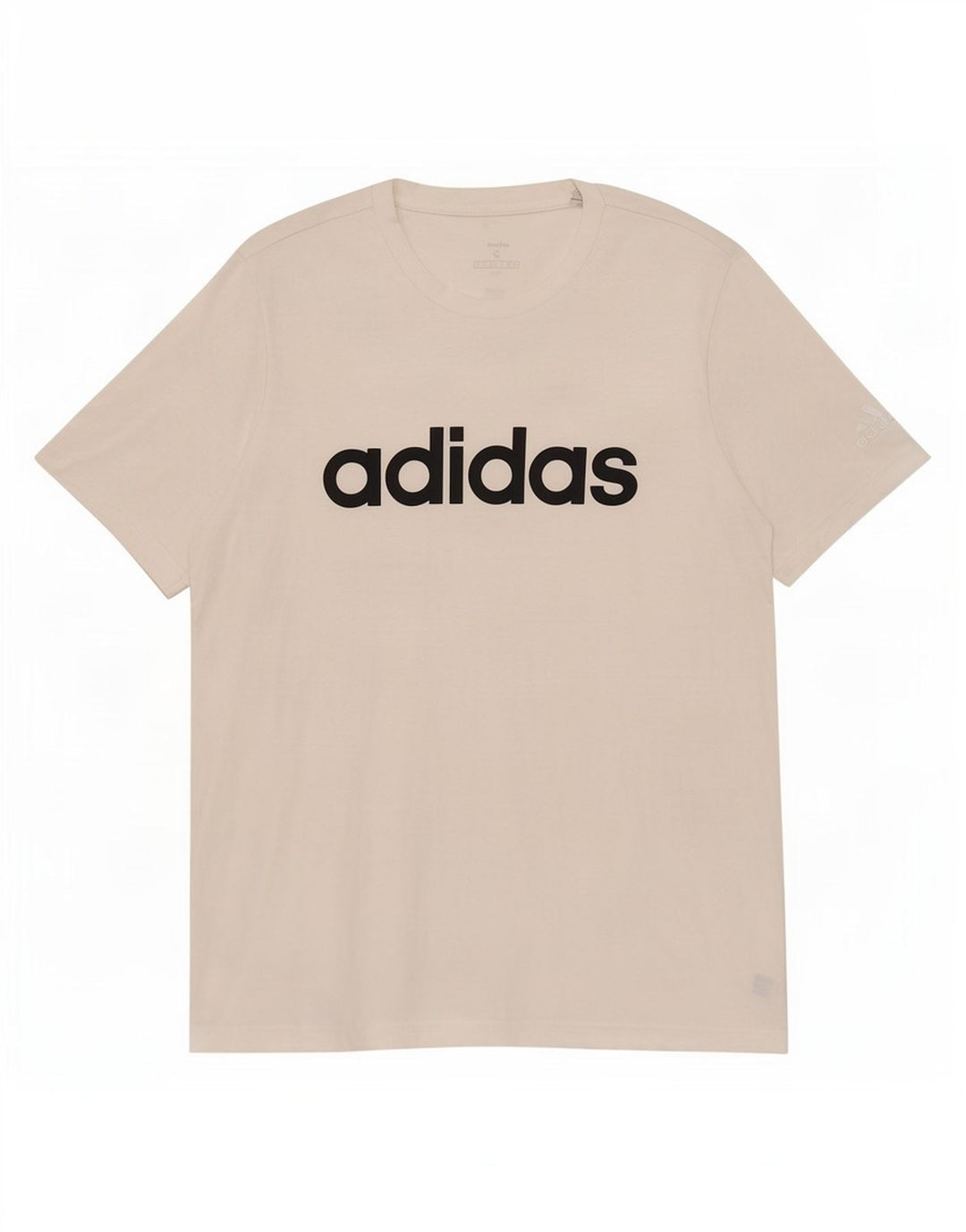 T-shirt grafica da uomo Adidas Top grande in cotone bianco
