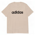 T-shirt grafica da uomo Adidas Top grande in cotone bianco