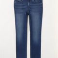 Jeans dritti slim Drew da donna Wrangler W27 L30 cotone blu
