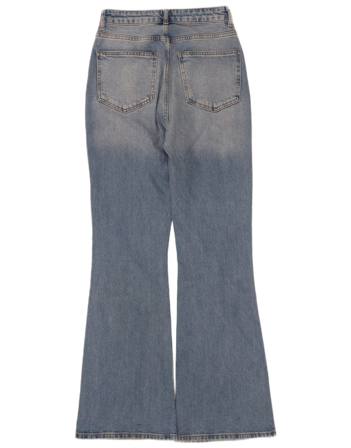 Jeans svasati da donna vintage EU 36 piccolo W25 L32 cotone blu