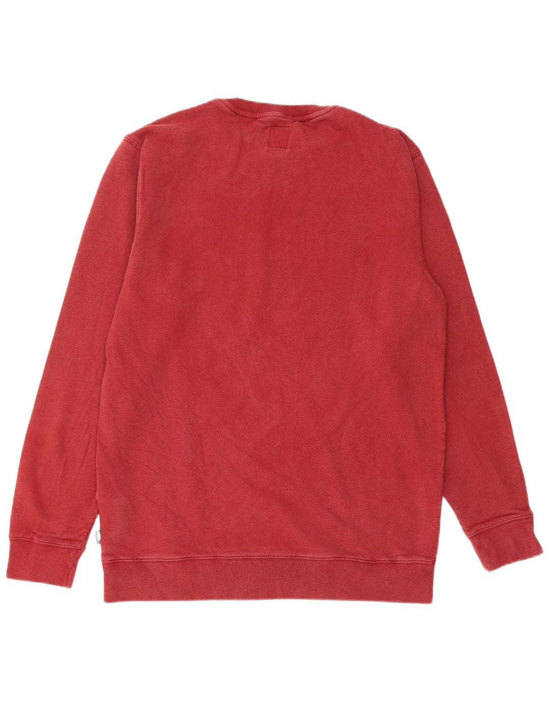Felpa grafica da uomo VANS Maglione grande rosso in cotone