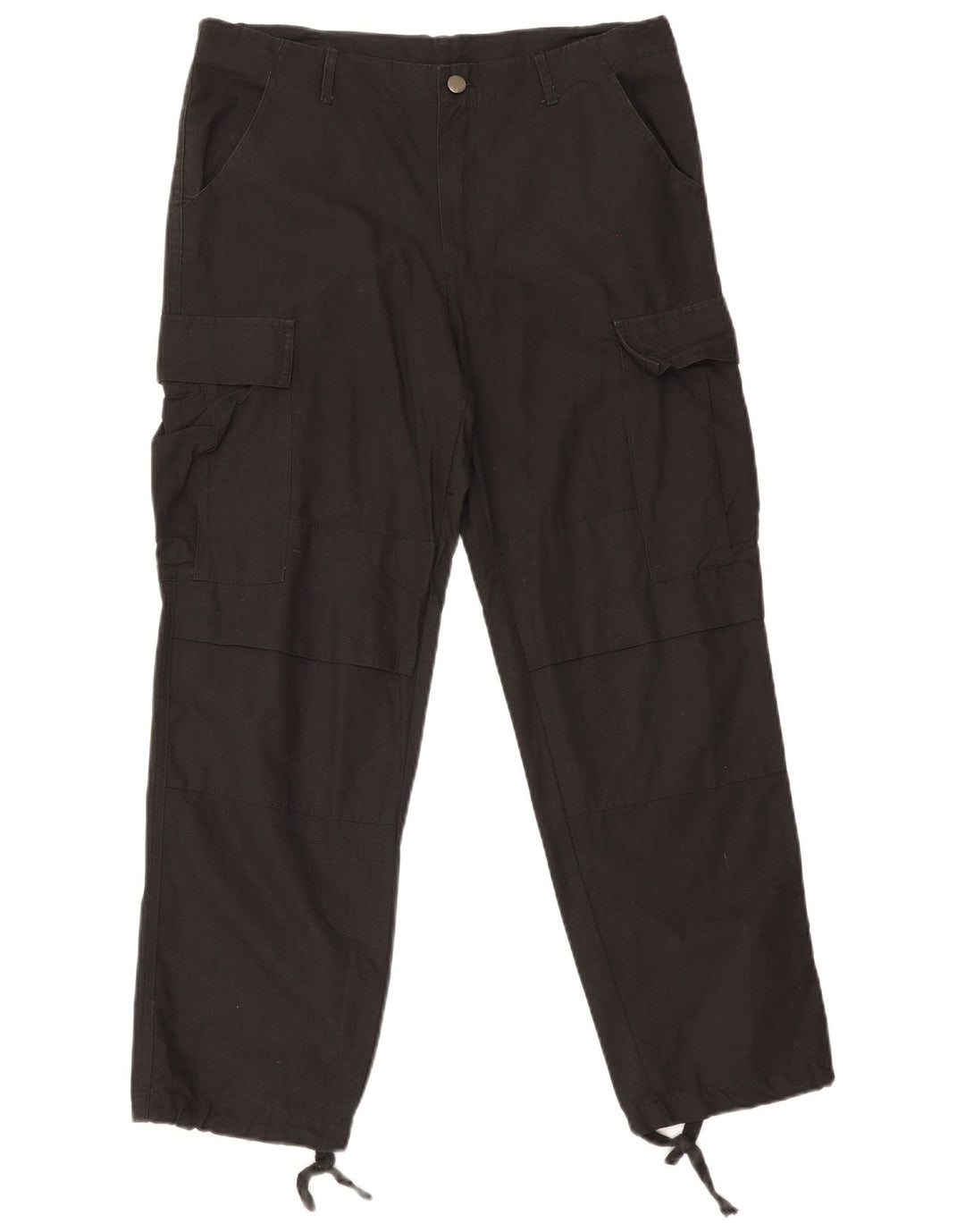 Pantaloni cargo dritti da uomo Carhartt medi W32 L29 cotone nero