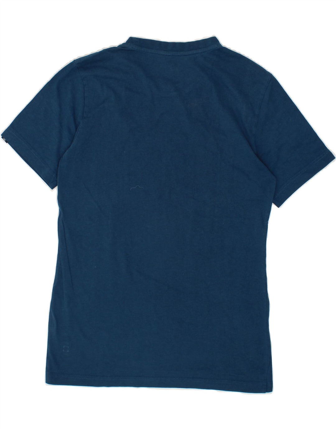 PUMA Mens Graphic T-Shirt Top Small Blue Cotton Vintage Puma and Second-Hand Puma from Messina Hembry 
