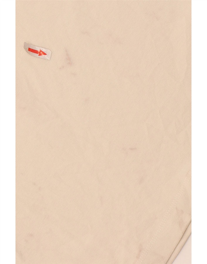 T-shirt da uomo Zara Top Large in cotone bianco sporco