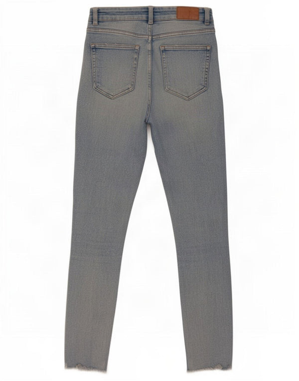 Jeans slim da donna Zara EU 38 Small W28 L27 Cotone blu