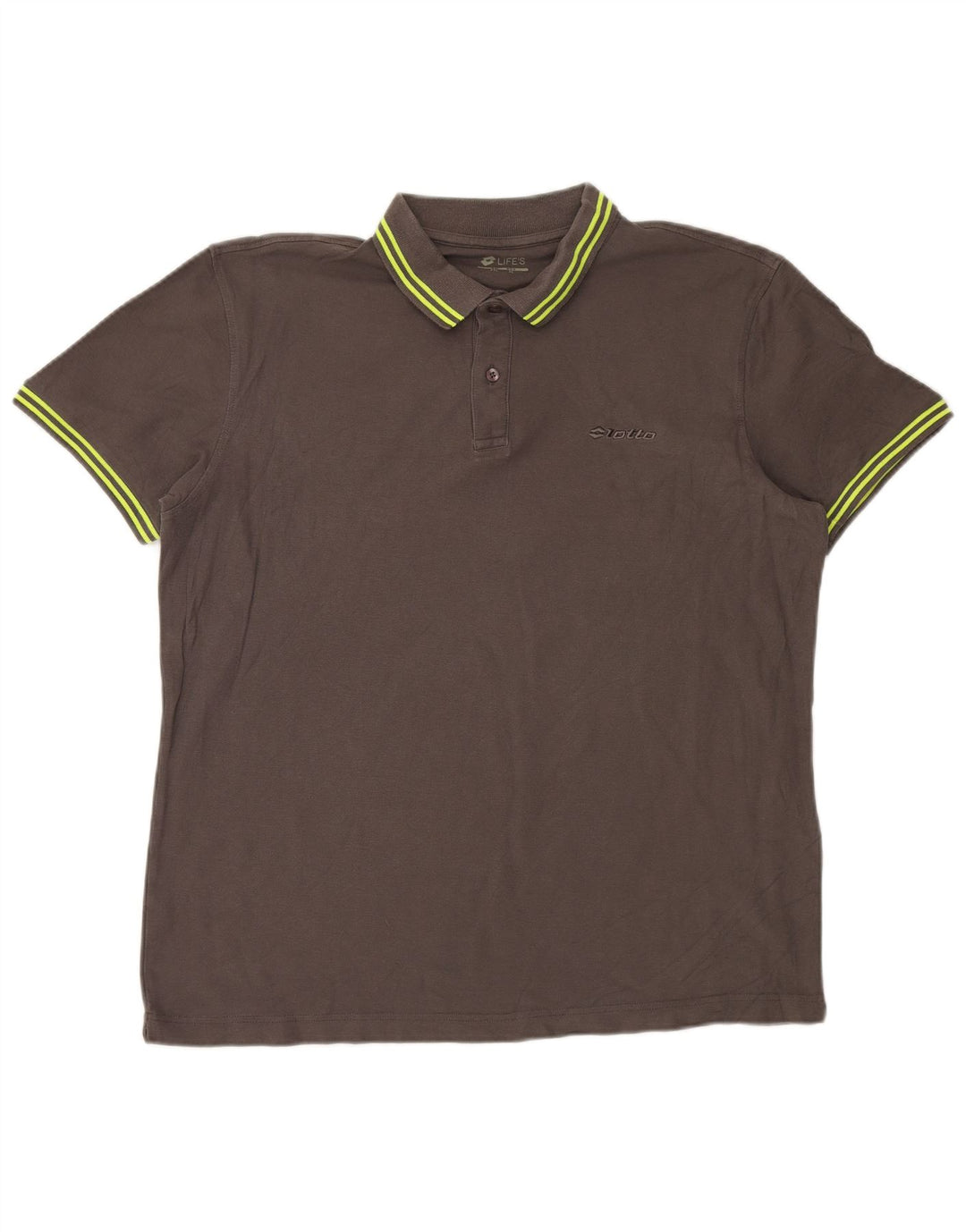 Polo da uomo Lotto XL Grigia