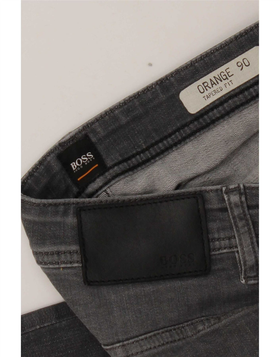 Jeans affusolati da uomo Hugo Boss W32 L31 Grigi