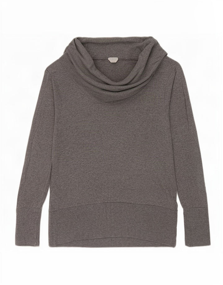 Top da donna a maniche lunghe Oasis UK 16 grande grigio