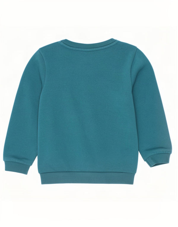 Felpa grafica da ragazzo Puma 2-3 anni in cotone verde
