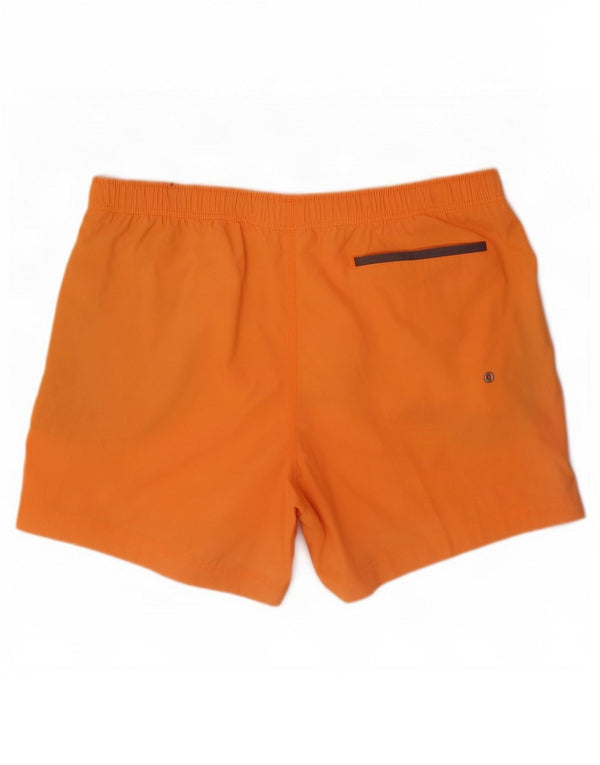 Pantaloncini da bagno da uomo Champion XL in cotone arancione