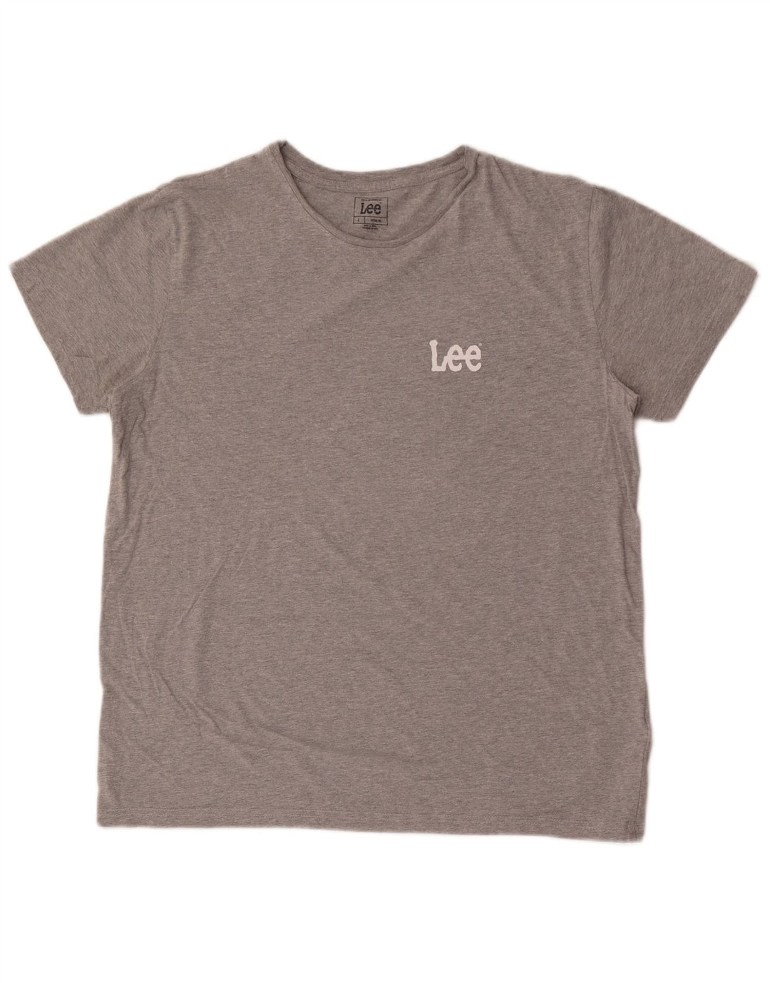 Maglietta da uomo Lee Top grande in cotone grigio