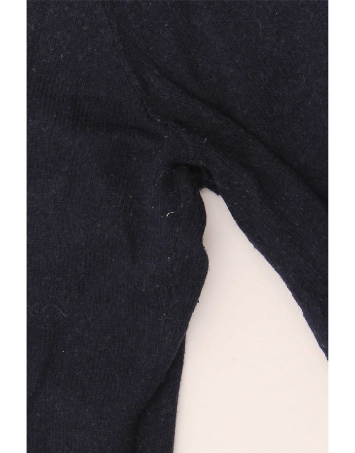 Gap Uomo Maglione Girocollo Maglione Grande Lana Merino Blu Navy