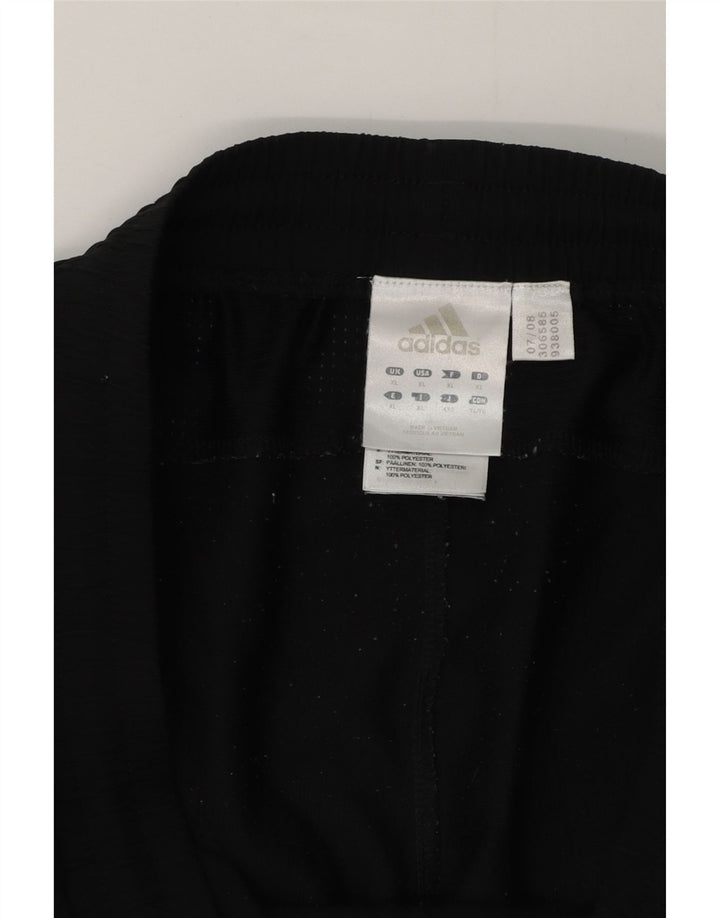 Pantaloncini sportivi Adidas da uomo XL in poliestere color block nero