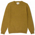 Maglione maglione girocollo da uomo Marks & Spencer in lana screziata gialla media