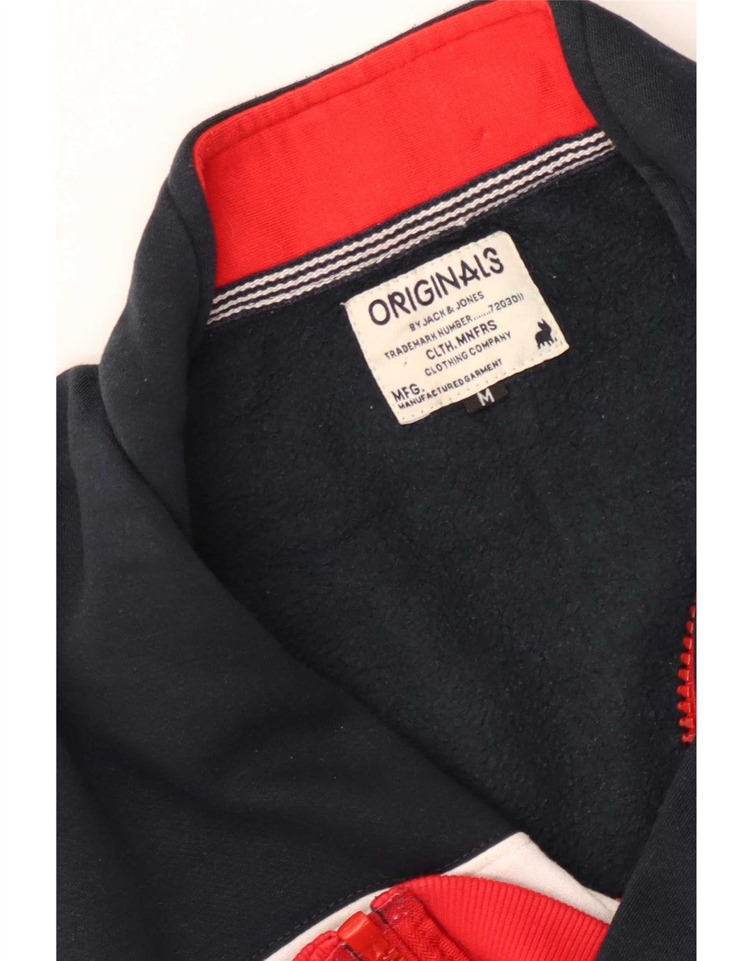 Giacca da tuta da uomo Jack & Jones color block medio multicolore