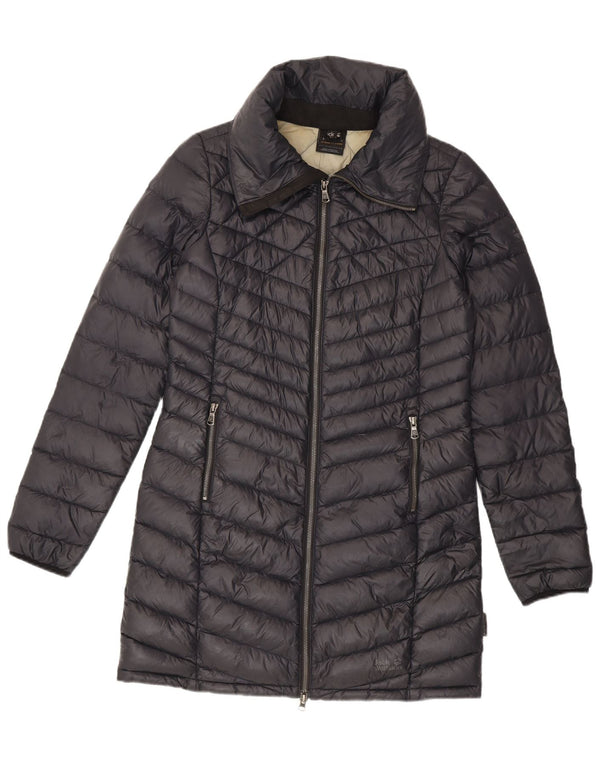Cappotto imbottito da donna Jack Wolfskin UK 8/10 Small Grigio Poliammide