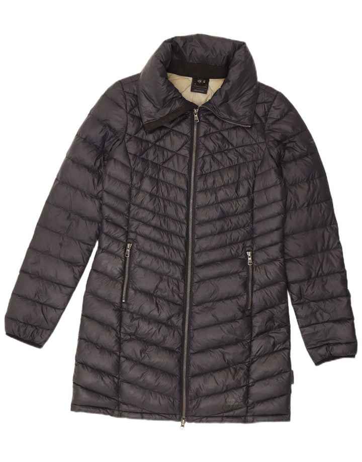 Cappotto imbottito da donna Jack Wolfskin UK 8/10 Small Grigio Poliammide