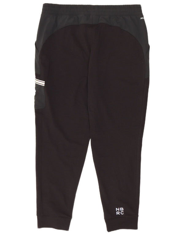 Pantaloni da tuta da uomo New Balance Joggers Large Nero Colourblock