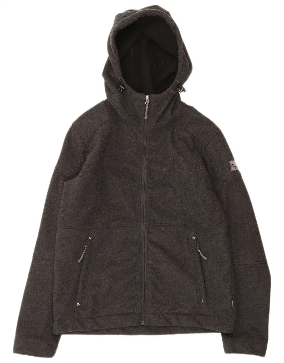 Bomber con cappuccio da uomo McKinley UK 40 Poliestere grigio medio