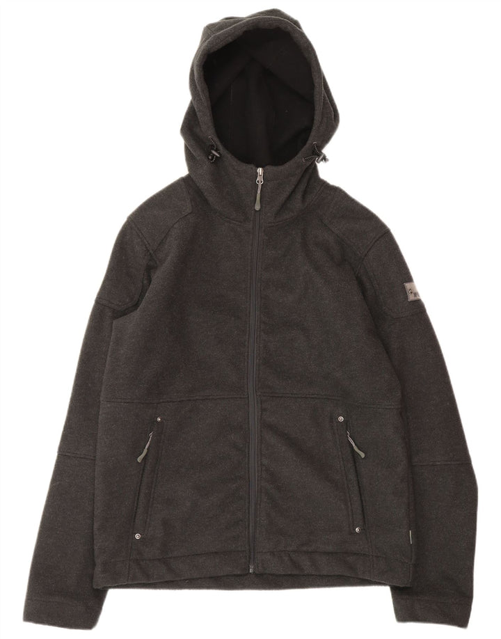 Bomber con cappuccio da uomo McKinley UK 40 Poliestere grigio medio