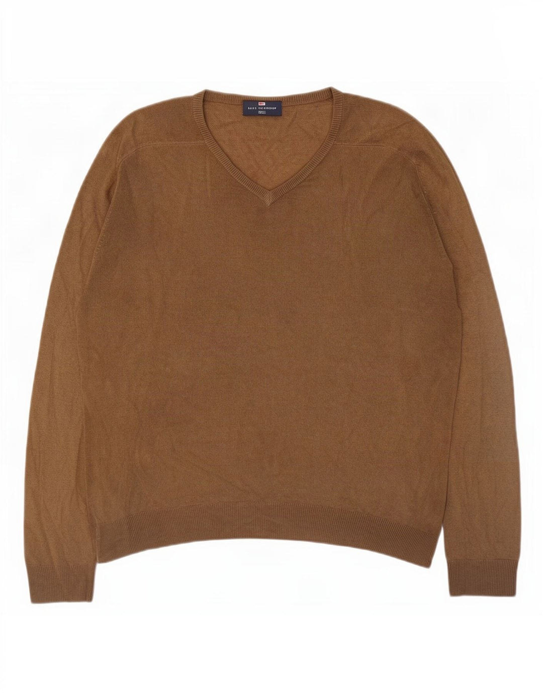 Maglione da uomo con scollo a V blu Harbour Marks & Spencer beige medio