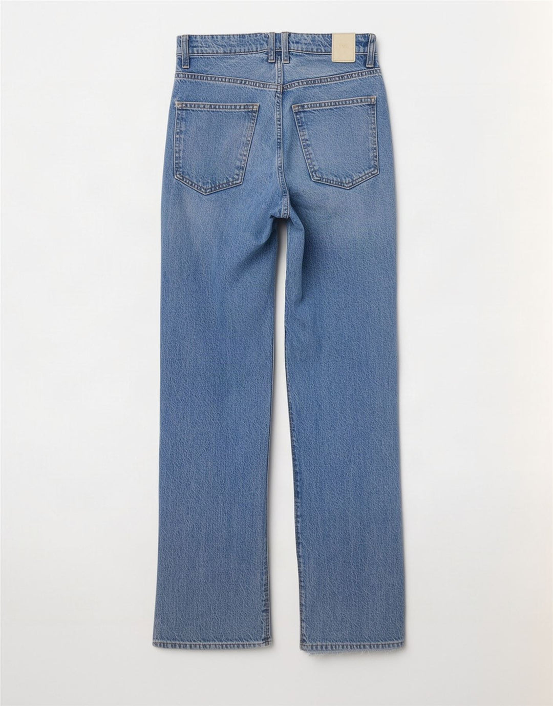 Jeans dritti da donna Zara EU 38 Small W28 L29 Cotone blu