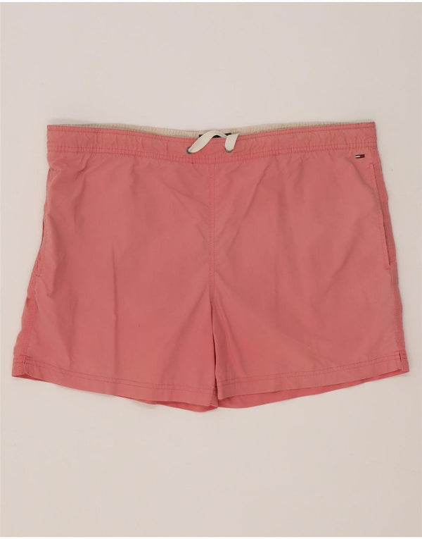 Pantaloncini da bagno da uomo Tommy Hilfiger XL in nylon rosa