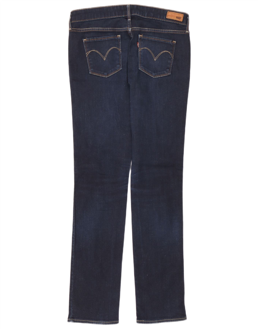 Jeans dritti a vita moderna con curva leggera da donna Levi's W30 L32 blu navy