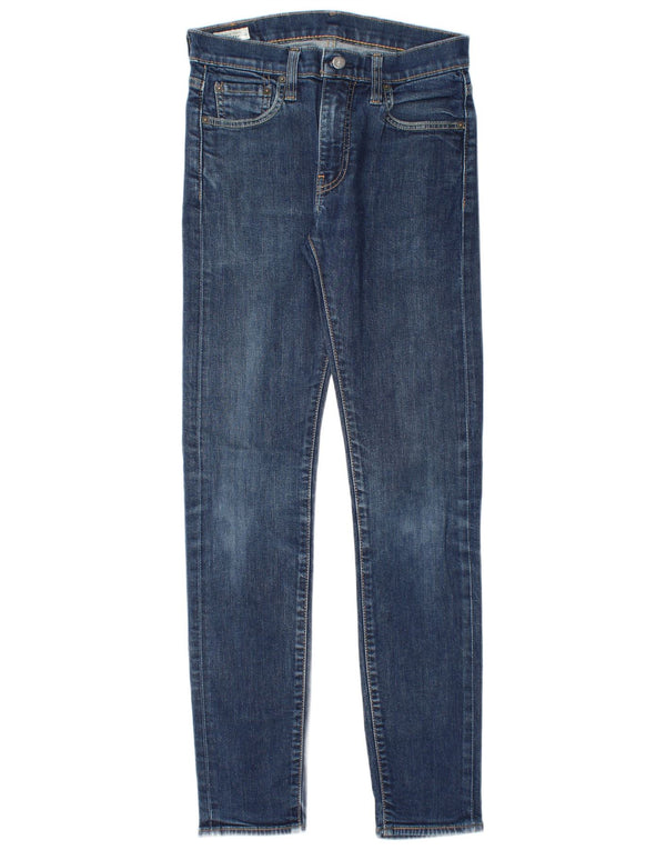 Levi's Uomo 519 Jeans Skinny W30 L32 Cotone Blu