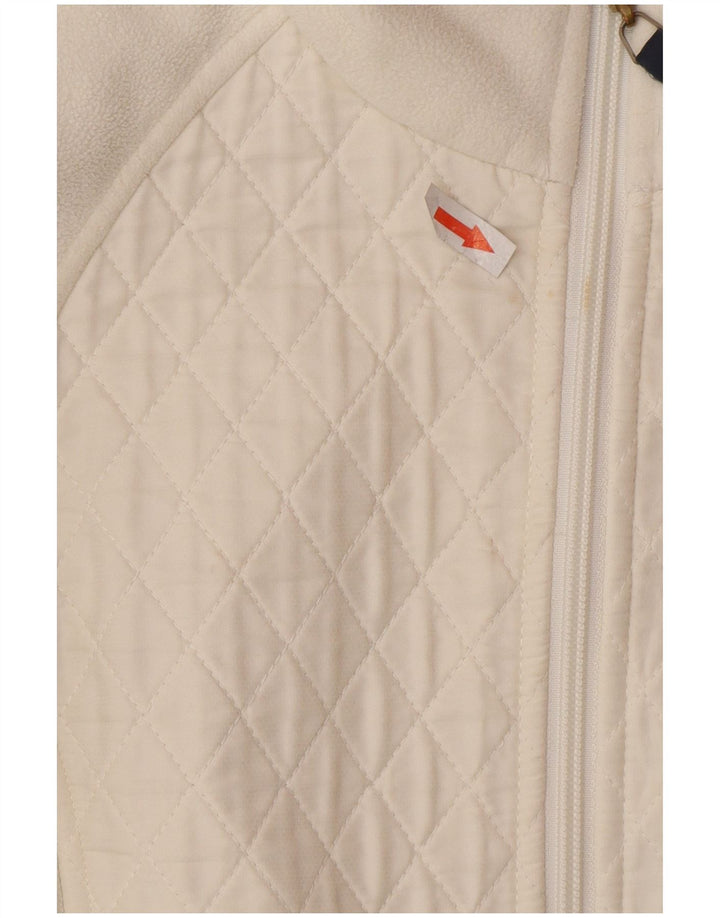 Giacca in pile da donna Musto UK 10 Small Poliestere bianco