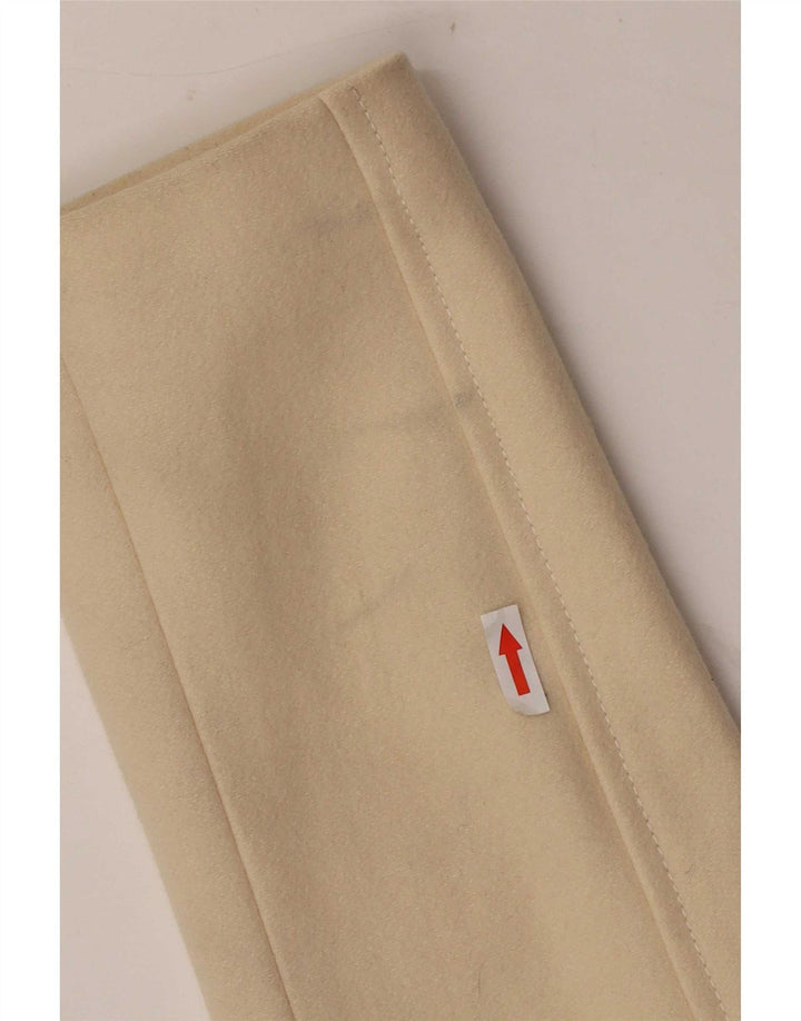 Cappotto da donna Benetton IT 44 medio in lana bianco sporco