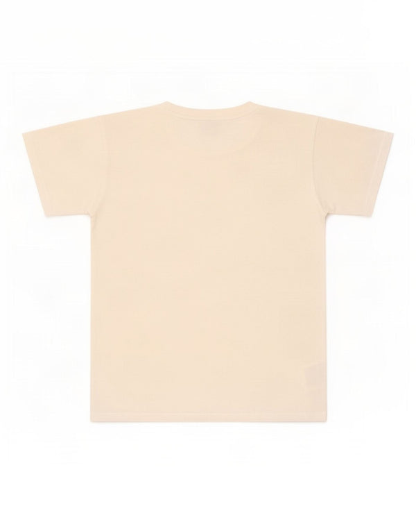 T-shirt grafica da donna Armani Exchange Top UK 12 cotone bianco sporco medio