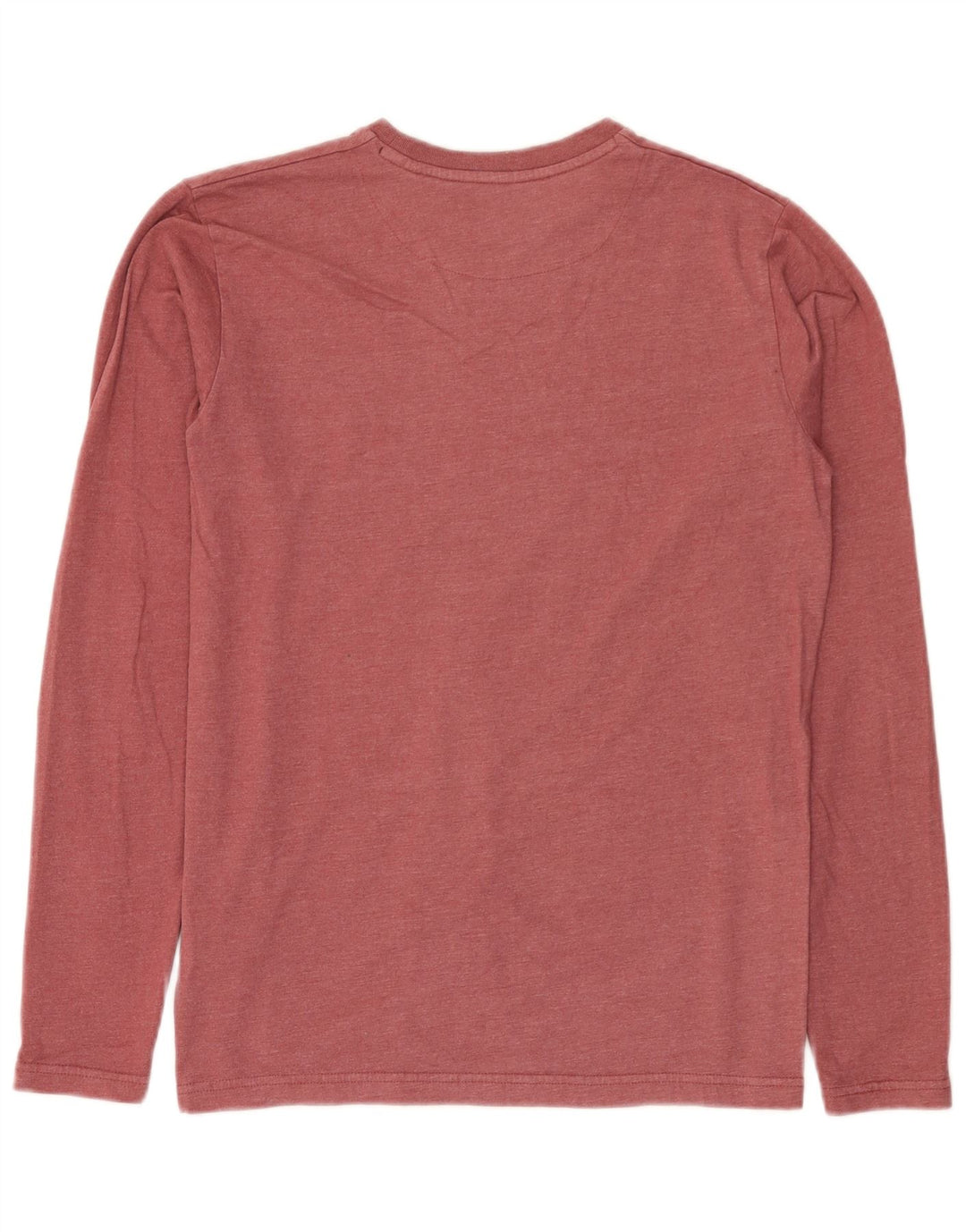 Weird Fish Top da uomo a maniche lunghe piccolo in cotone rosso