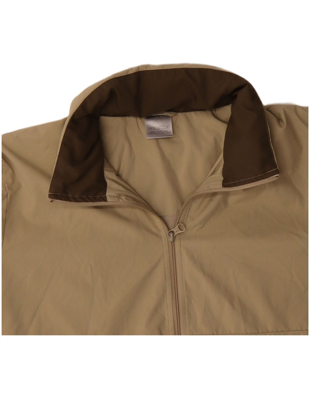 Giacca da ginnastica con cappuccio NIKE da donna US 8/10 Beige medio