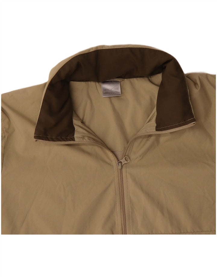 Giacca da ginnastica con cappuccio NIKE da donna US 8/10 Beige medio